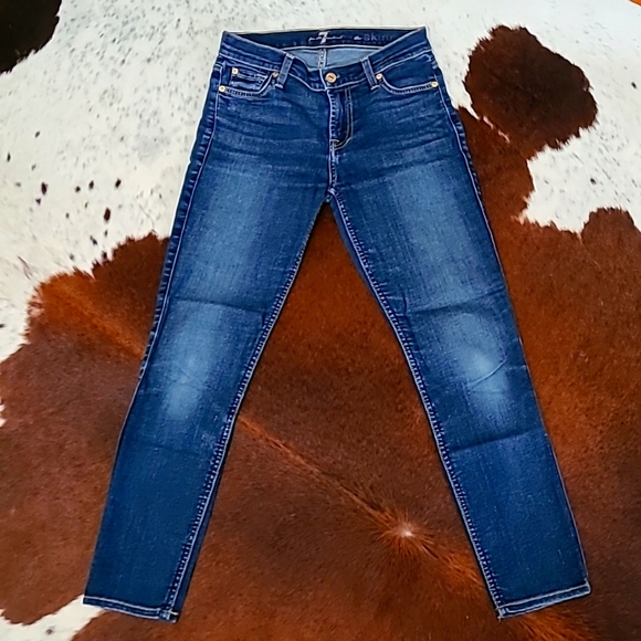 7 For All Mankind "The Skinny" Style Skinny Jeans - Picture 2 of 7